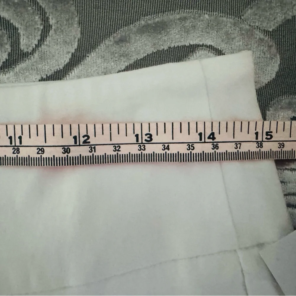 NWT Lulu-B Women’s White 4-Pocket Pull On Stretch Summer Skirt With Shorts Sz 4 - Picture 9 of 11